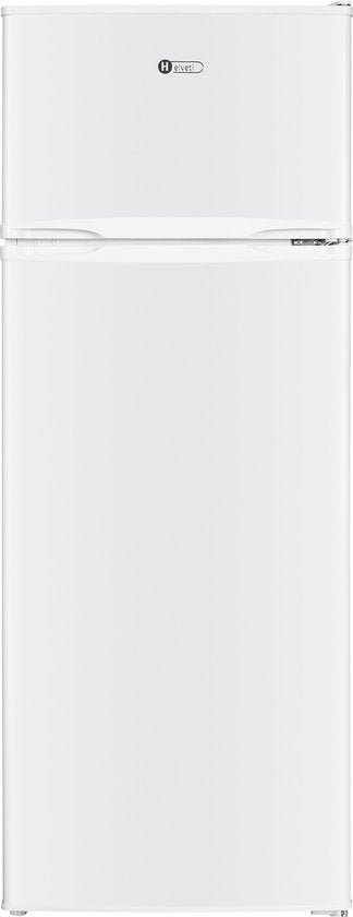 helvetia Helvetia Koelvriescombinatie 143 cm hoog HRADP206EB1 - 206 L - Wit(Wit)