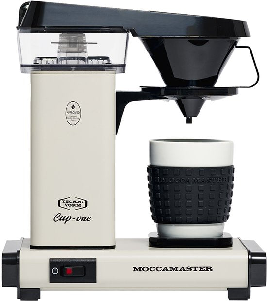 Moccamaster Cup-One - Filterkoffiezetapparaat - Off-White - 5 jaar garantie(Off-White)