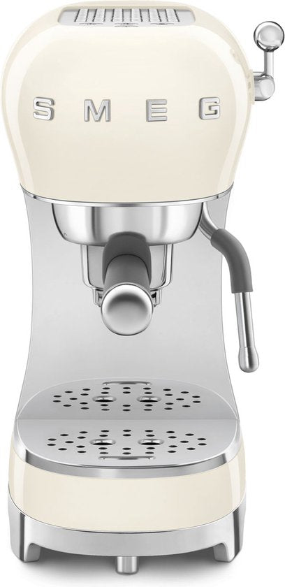 Smeg SMEG ECF02CREU - Handmatige espressomachine - Crème - Stoompijp(Crème)