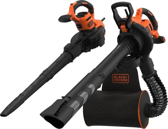 BLACK+DECKER 3000W Tuinruimer Bladblazer met rugzaksysteem - BEBLV300-QS(404)
