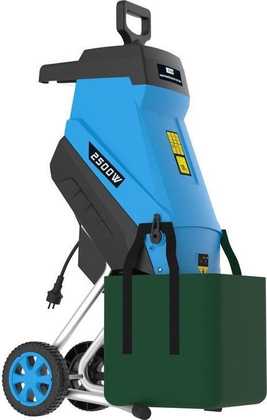 Güde Hakselaar elektrisch 2501 - max.  Ø45 mm - 45L opvangzak - 2500W(45 mm)