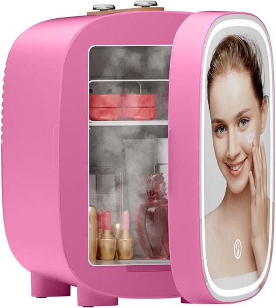 Savi SAVI® Mini vriezer - Diepvries - 33L - [Energieklasse E] - Roze - 26cm x 20cm x 29cm